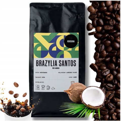 KAWA SMAKOWA Kokosowa Ziarnista Aromatyzowana Smak KOKOS 100% Arabica 250g KAWA SMAKOWA Kokosowa Ziarnista Aromatyzowana Smak KOKOS 100% Arabica 250g