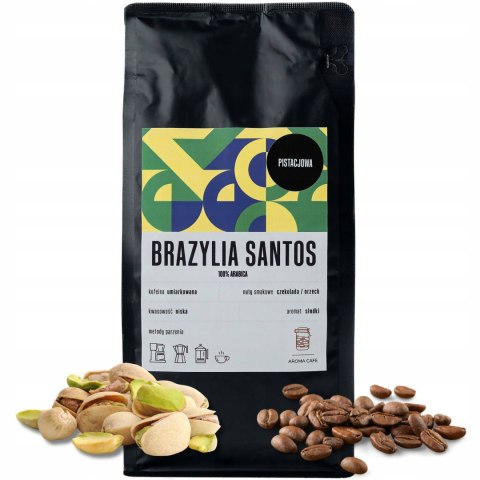 KAWA Smakowa PISTACJOWA Ziarnista PISTACJA 1kg Ziarna Aromatyzowana Arabica