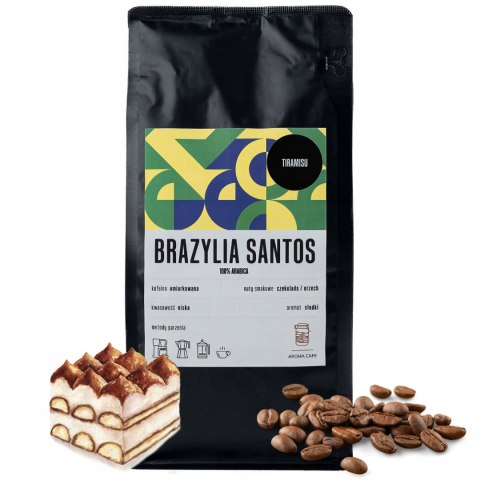 KAWA Smakowa Ziarnista TIRAMISU w Ziarnach Biuro 1kg Ziarna Aromatyzowana KAWA Smakowa Ziarnista TIRAMISU w Ziarnach Biuro 1kg Ziarna Aromatyzowana