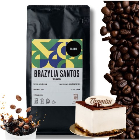 KAWA Smakowa Ziarnista TIRAMISU w Ziarnach Biuro 250g Ziarna Aromatyzowana KAWA Smakowa Ziarnista TIRAMISU w Ziarnach Biuro 250g Ziarna Aromatyzowana